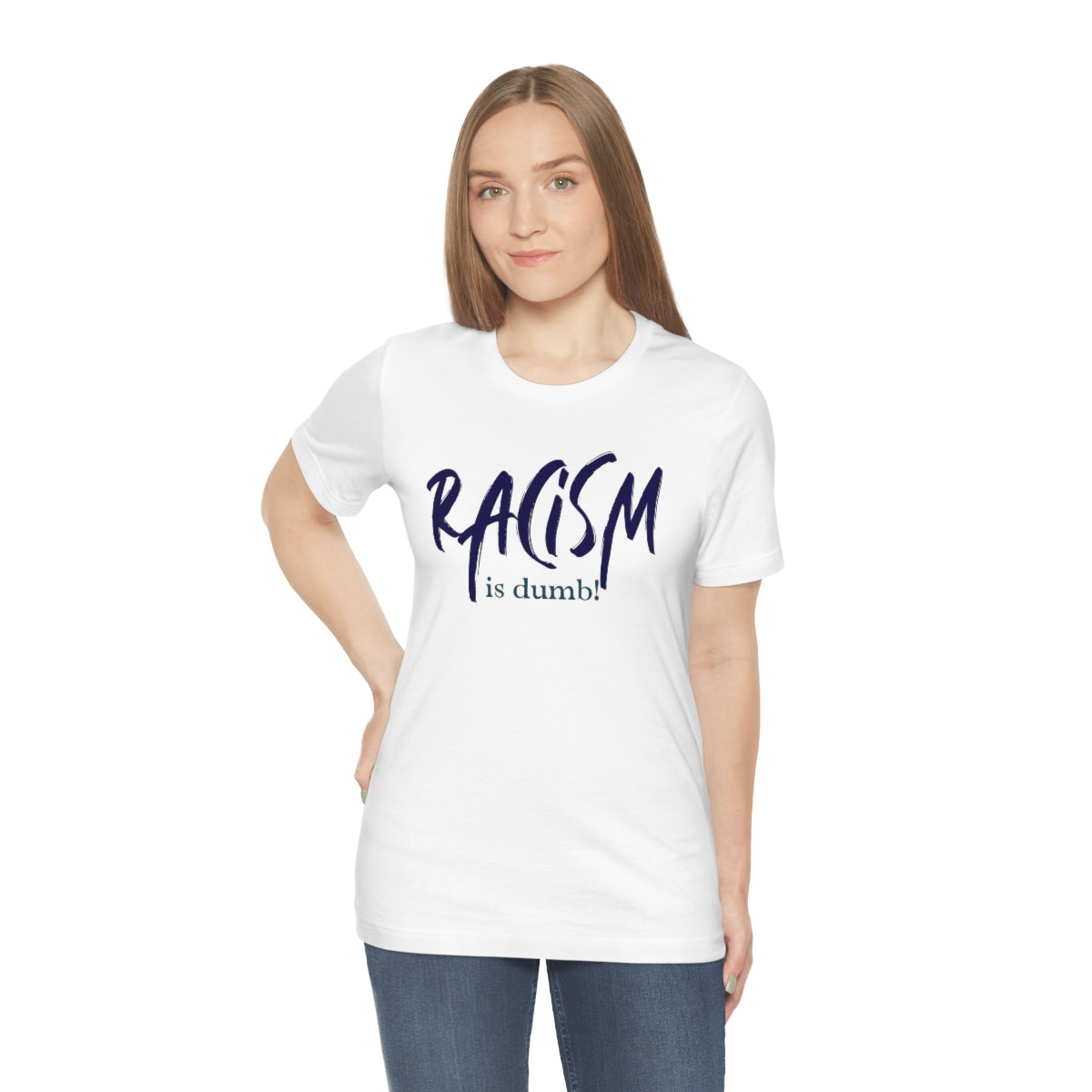 DiBk Creators' Drip Collection - Racism is Dumb T-Shirt