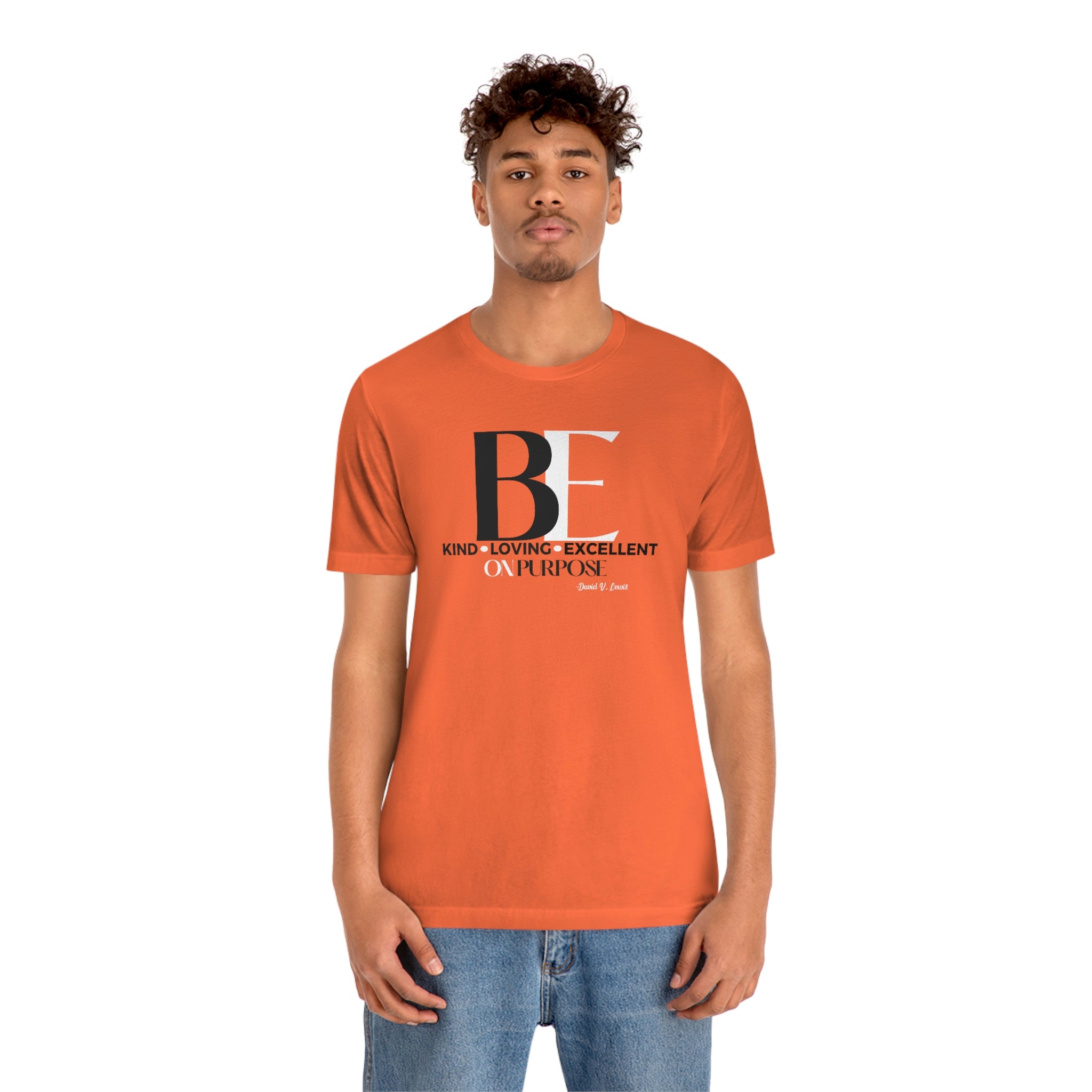 Big "BE" Unisex Jersey Short Sleeve Tee