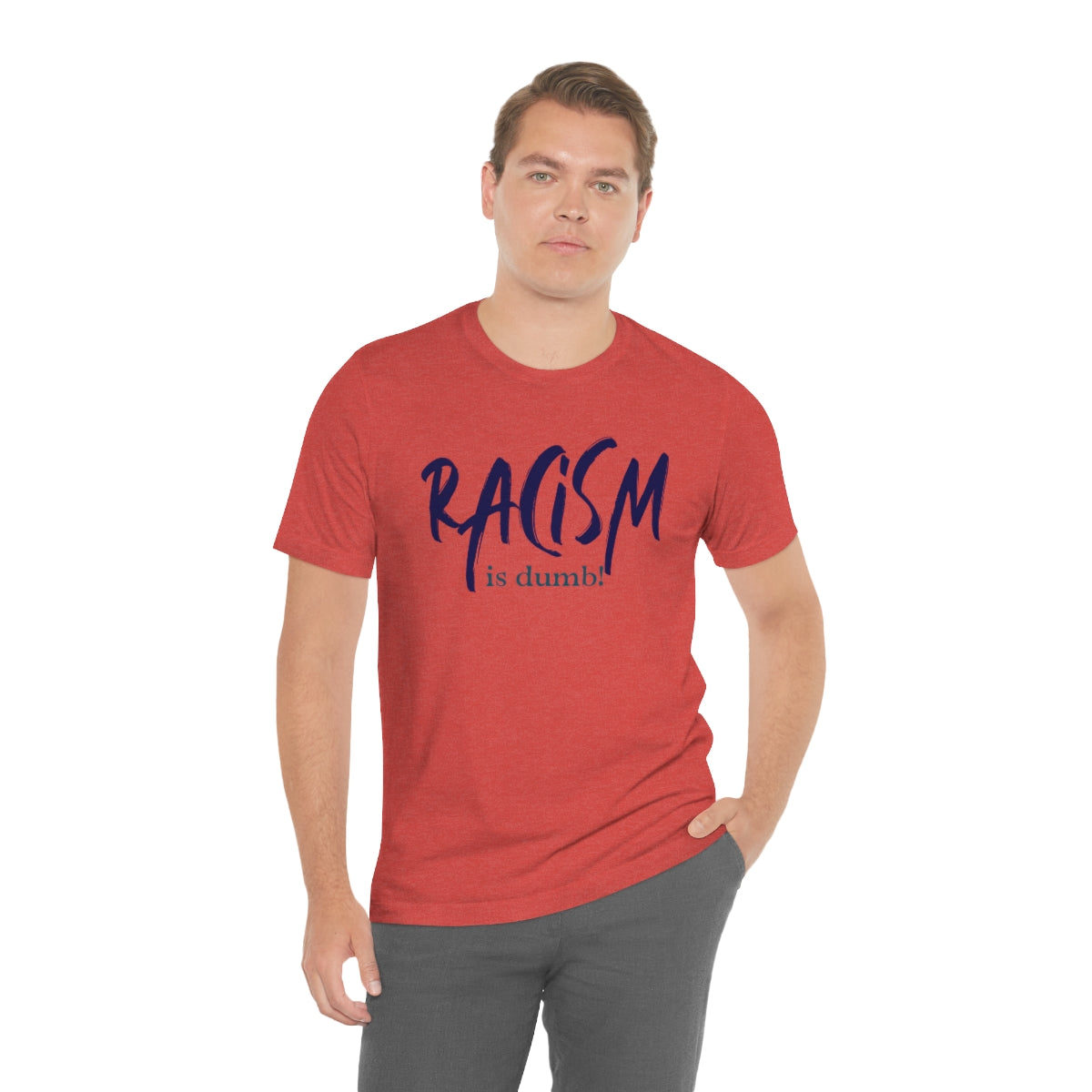 DiBk Creators' Drip Collection - Racism is Dumb T-Shirt