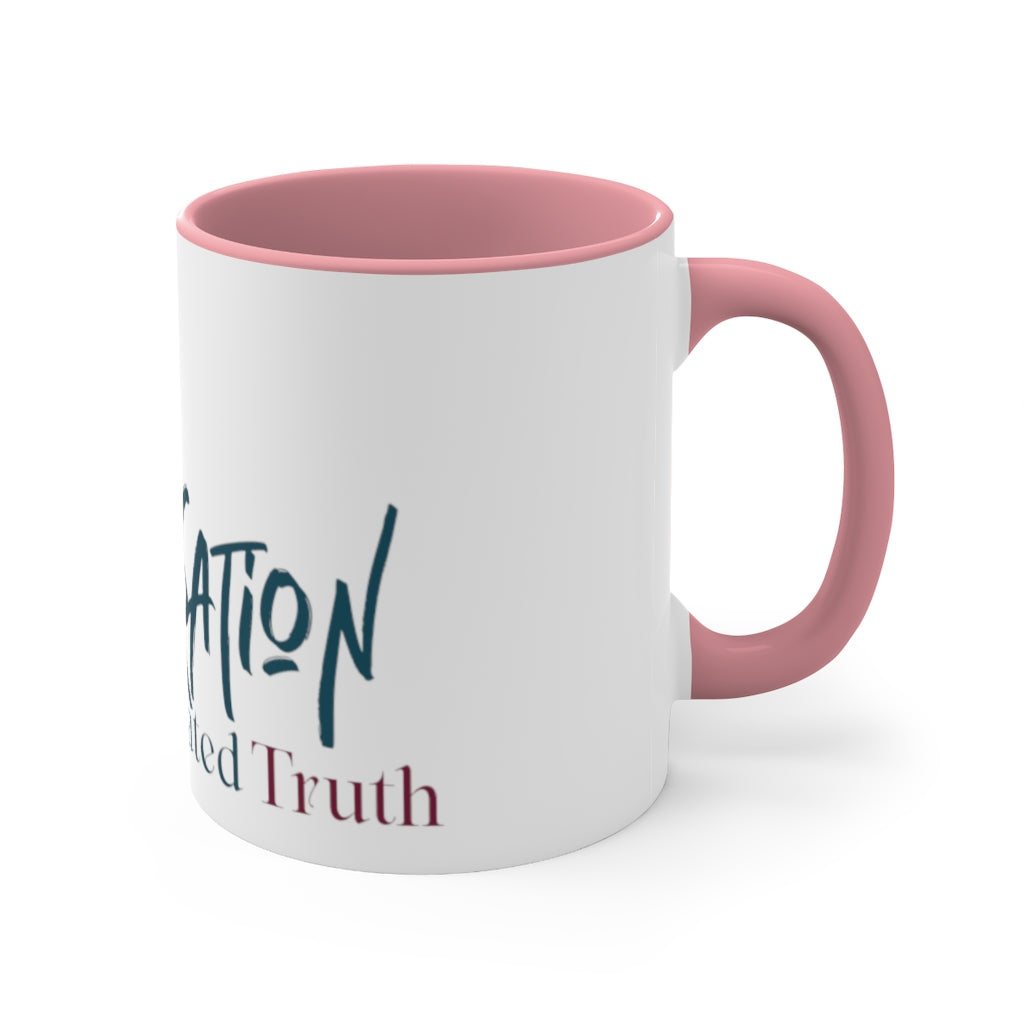 RAW Conversation Accent Mug, 11oz