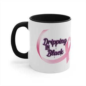 Breast Cancer Awareness Accent Mug, 11oz