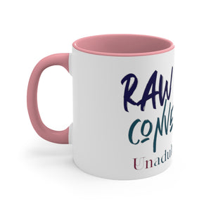 RAW Conversation Accent Mug, 11oz