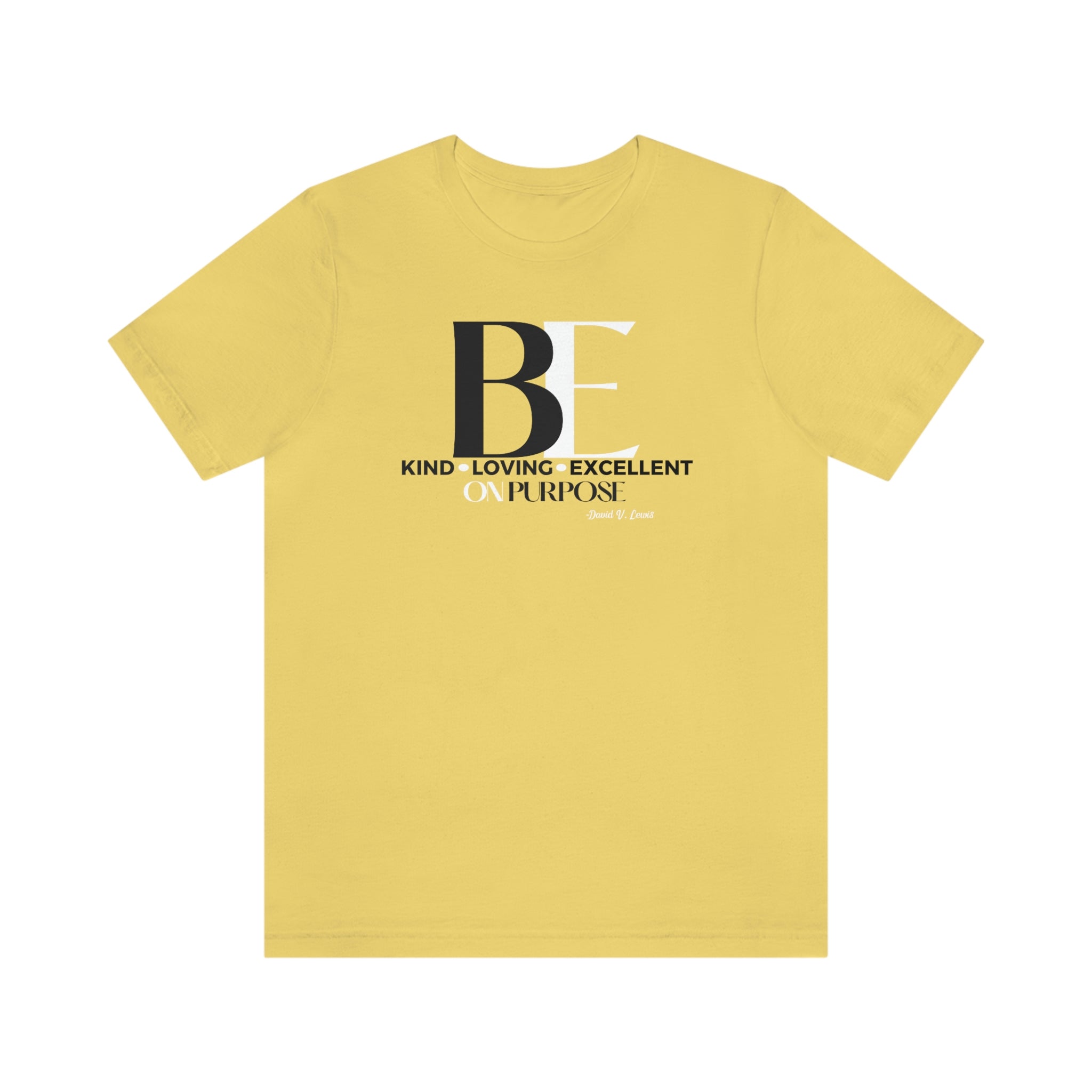 Big "BE" Unisex Jersey Short Sleeve Tee