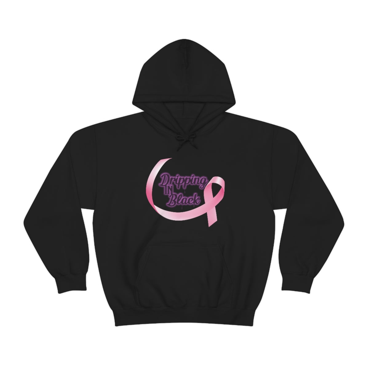 Dripping in Breast Cancer Awareness Hoodie