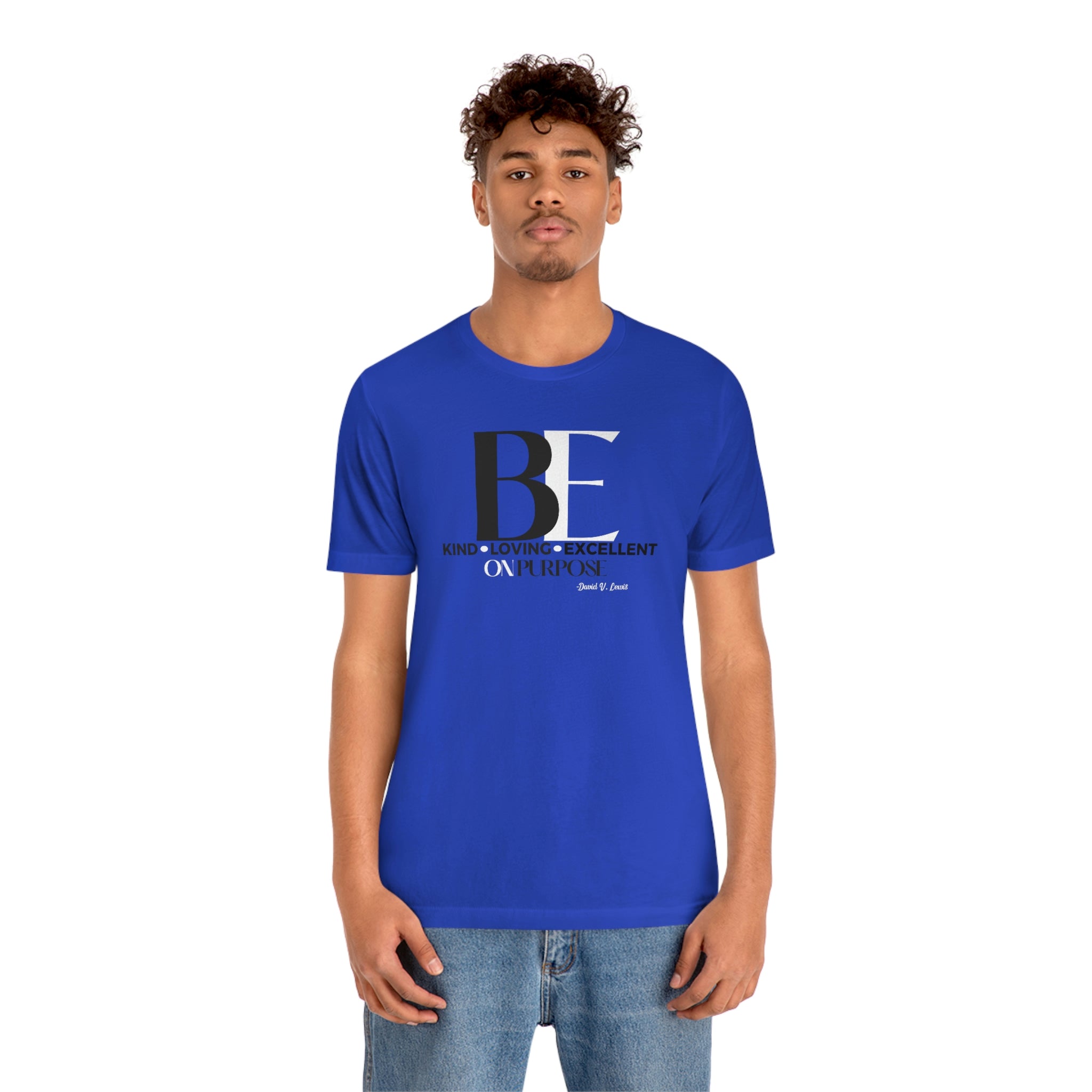 Big "BE" Unisex Jersey Short Sleeve Tee