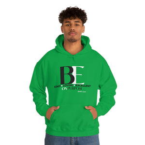 Big "BE" Unisex Heavy Blend™ Hooded Sweatshirt