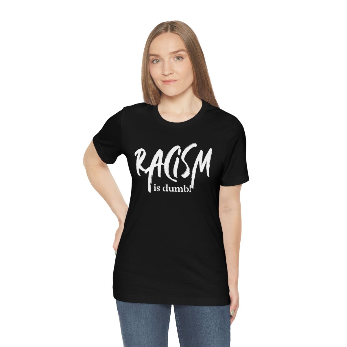 DiBk Creators' Drip Collection - Racism is Dumb T-Shirt