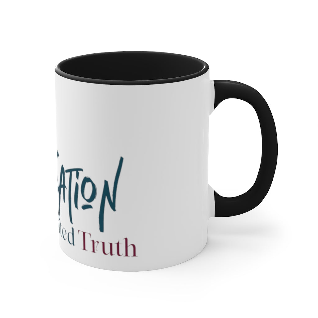 RAW Conversation Accent Mug, 11oz