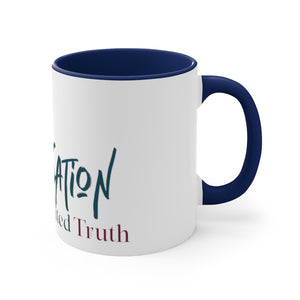 RAW Conversation Accent Mug, 11oz