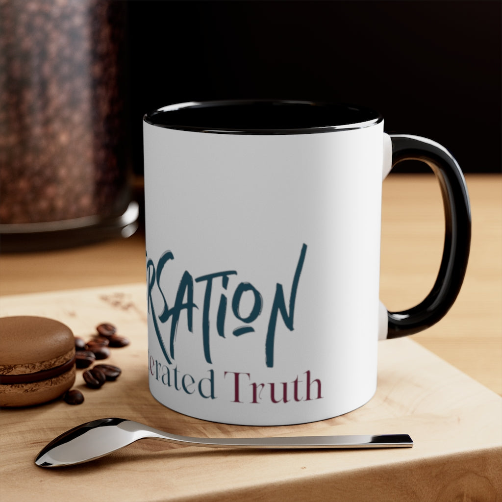 RAW Conversation Accent Mug, 11oz