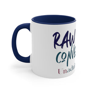 RAW Conversation Accent Mug, 11oz