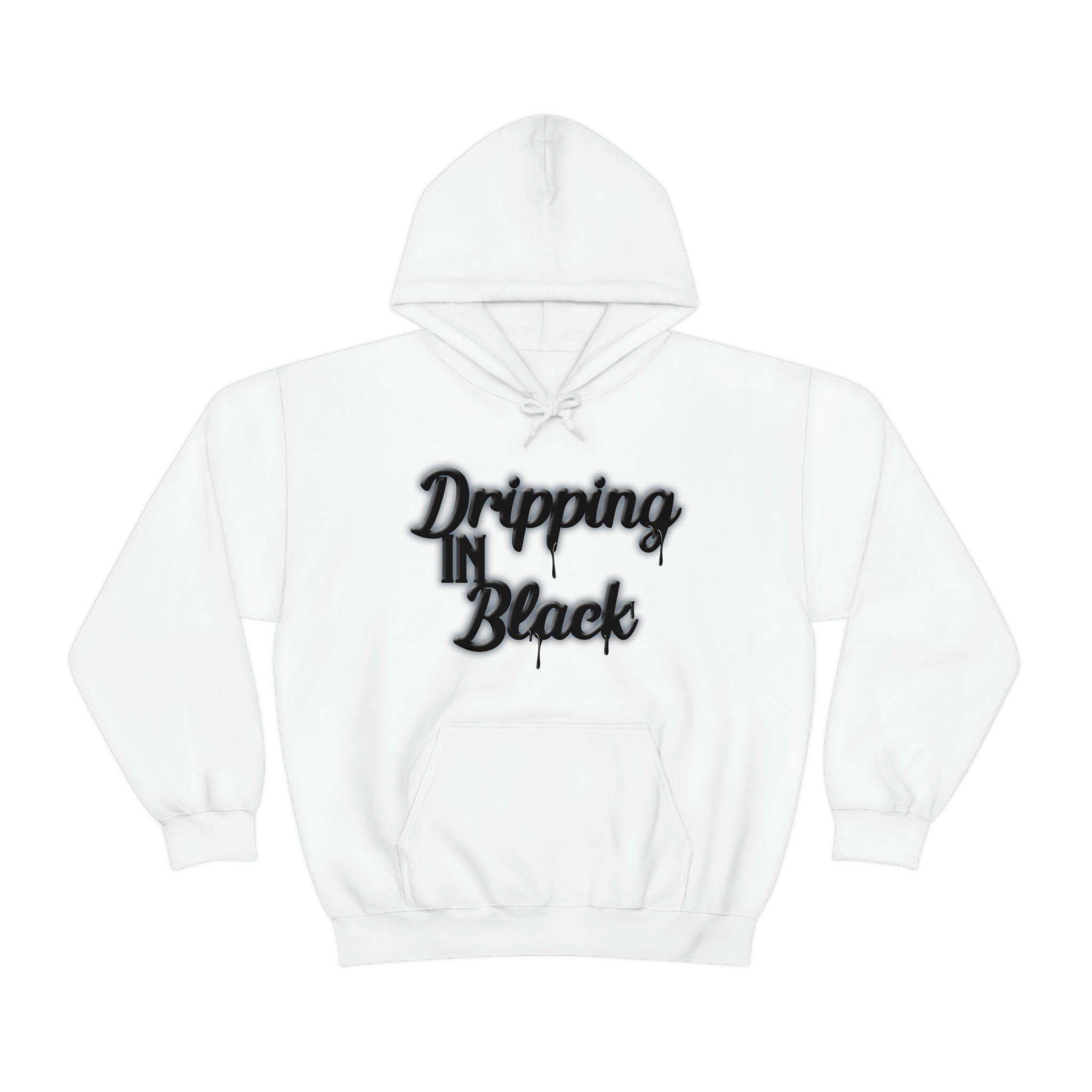 Dripping in Black Hoodie