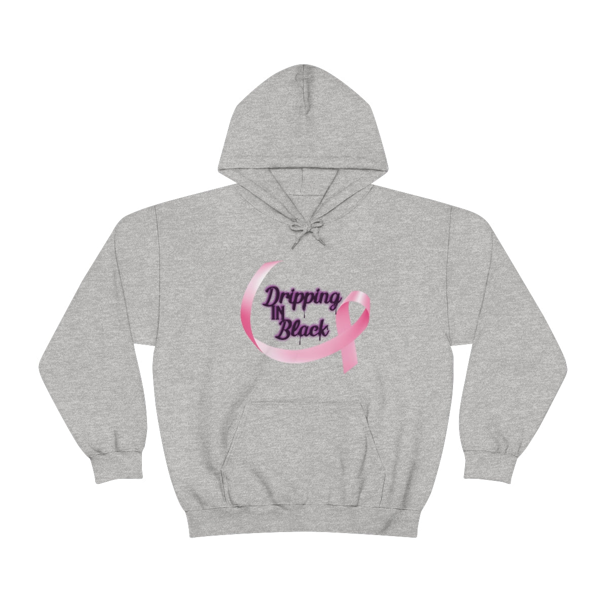 Dripping in Breast Cancer Awareness Hoodie