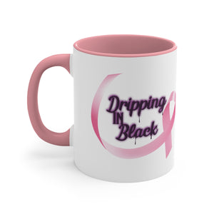 Breast Cancer Awareness Accent Mug, 11oz