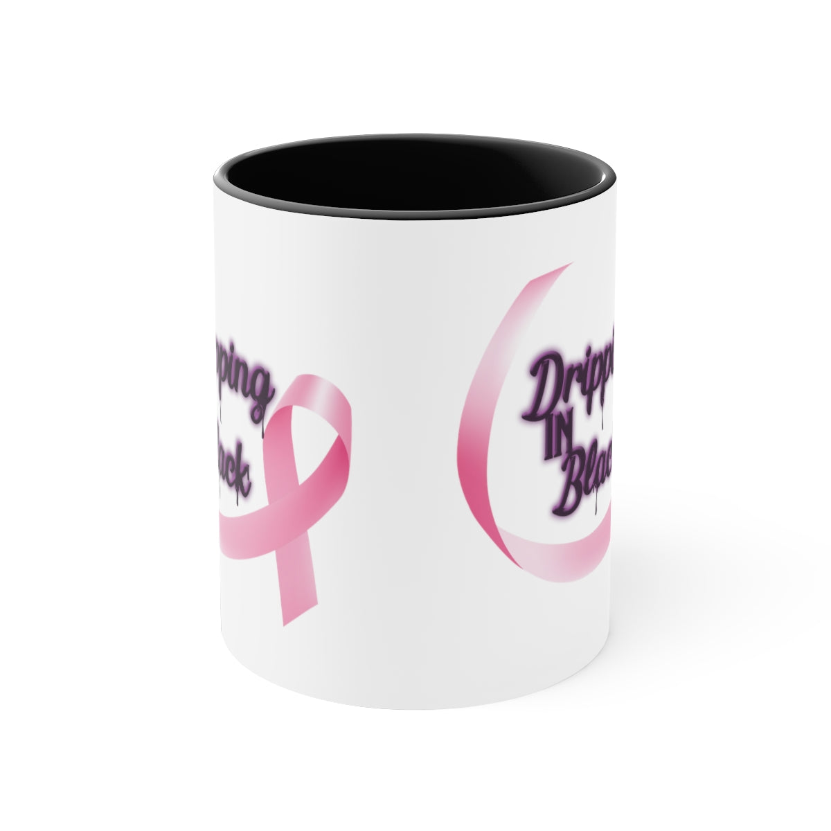 Breast Cancer Awareness Accent Mug, 11oz