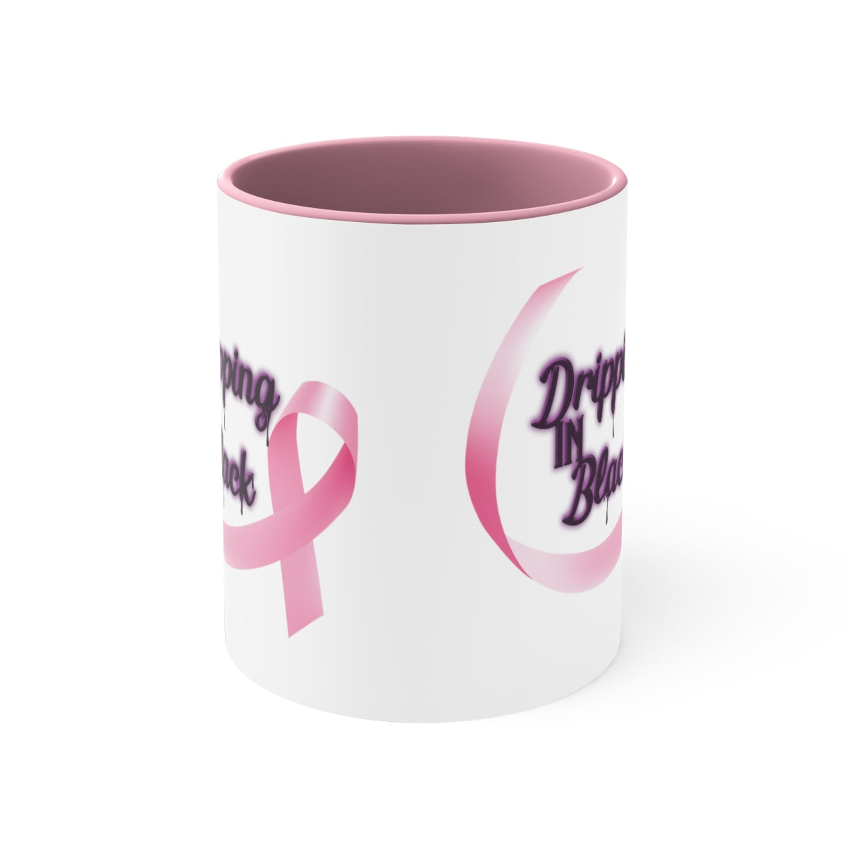 Breast Cancer Awareness Accent Mug, 11oz