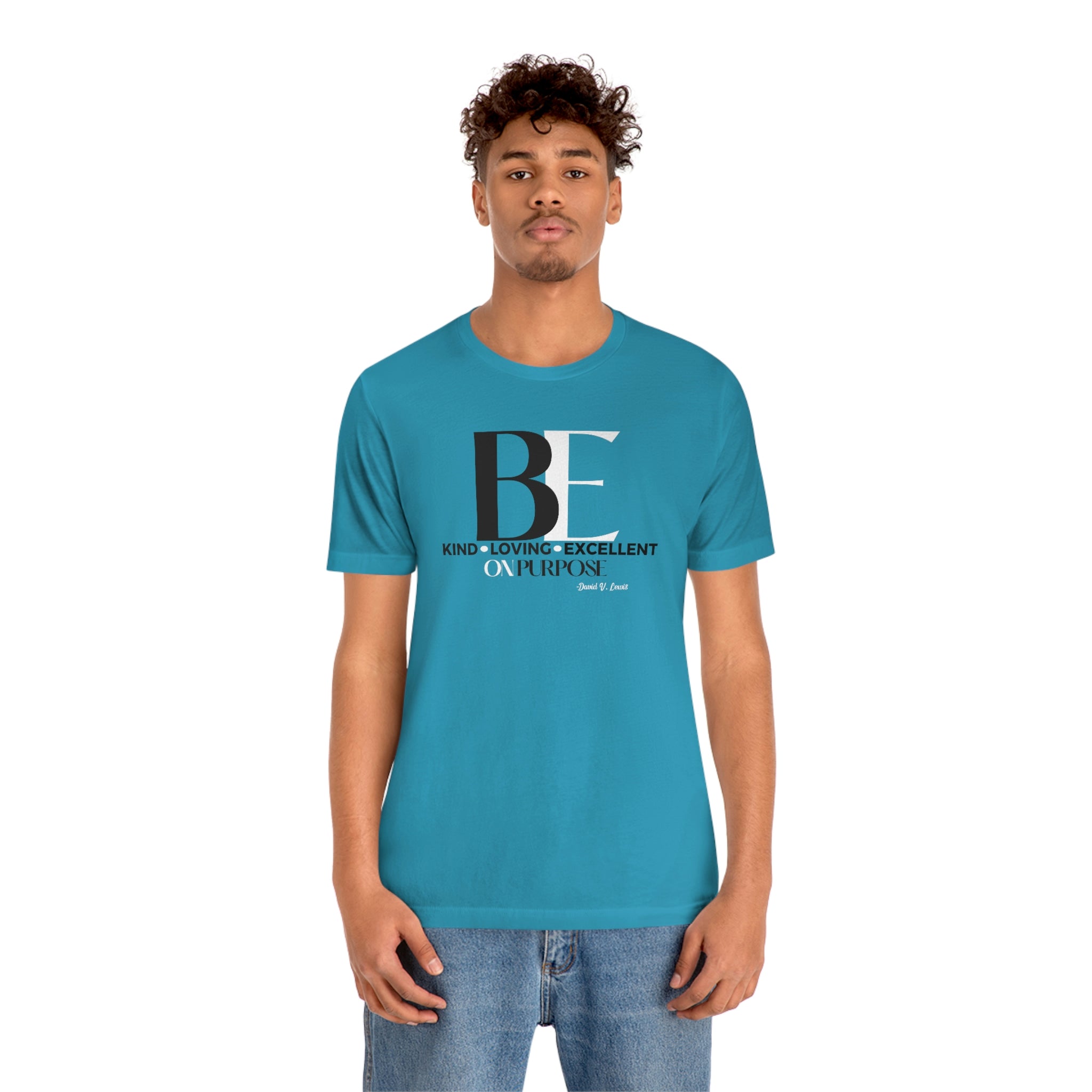 Big "BE" Unisex Jersey Short Sleeve Tee