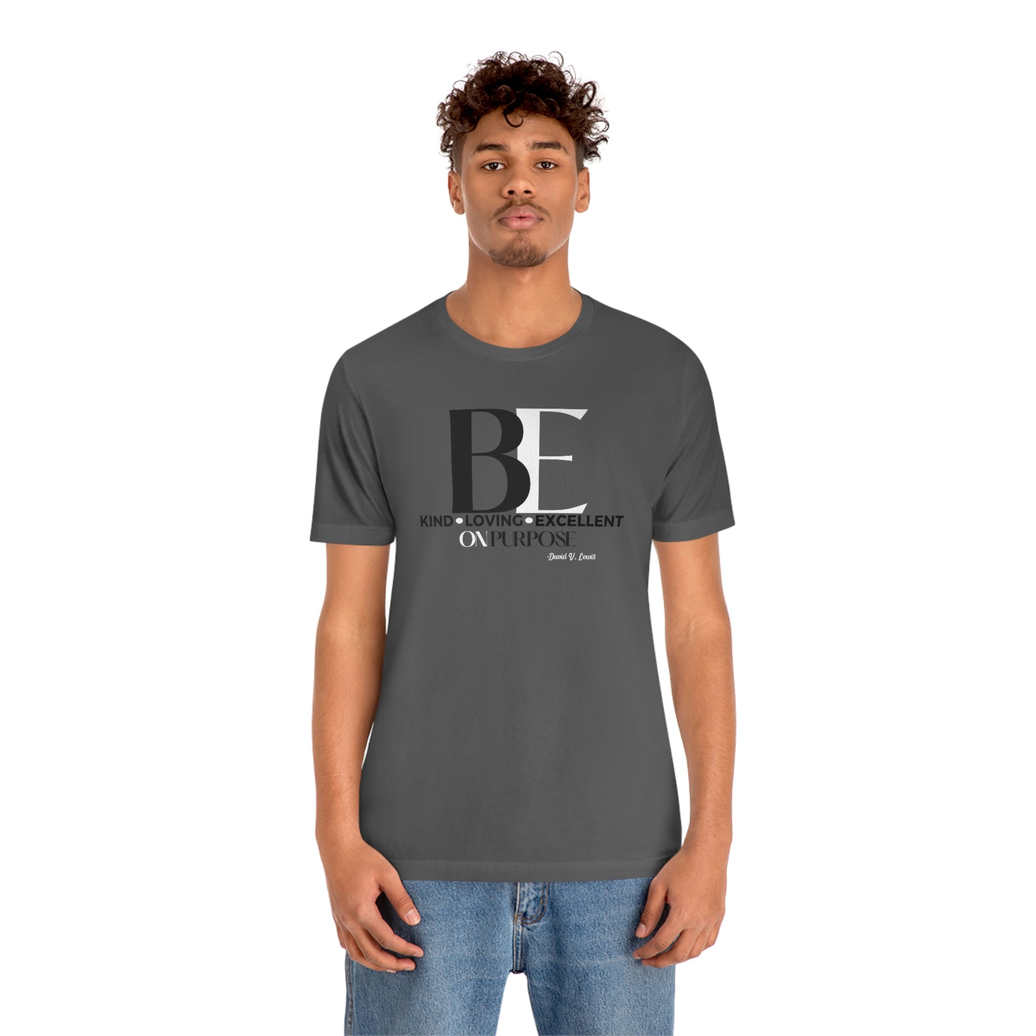 Big "BE" Unisex Jersey Short Sleeve Tee