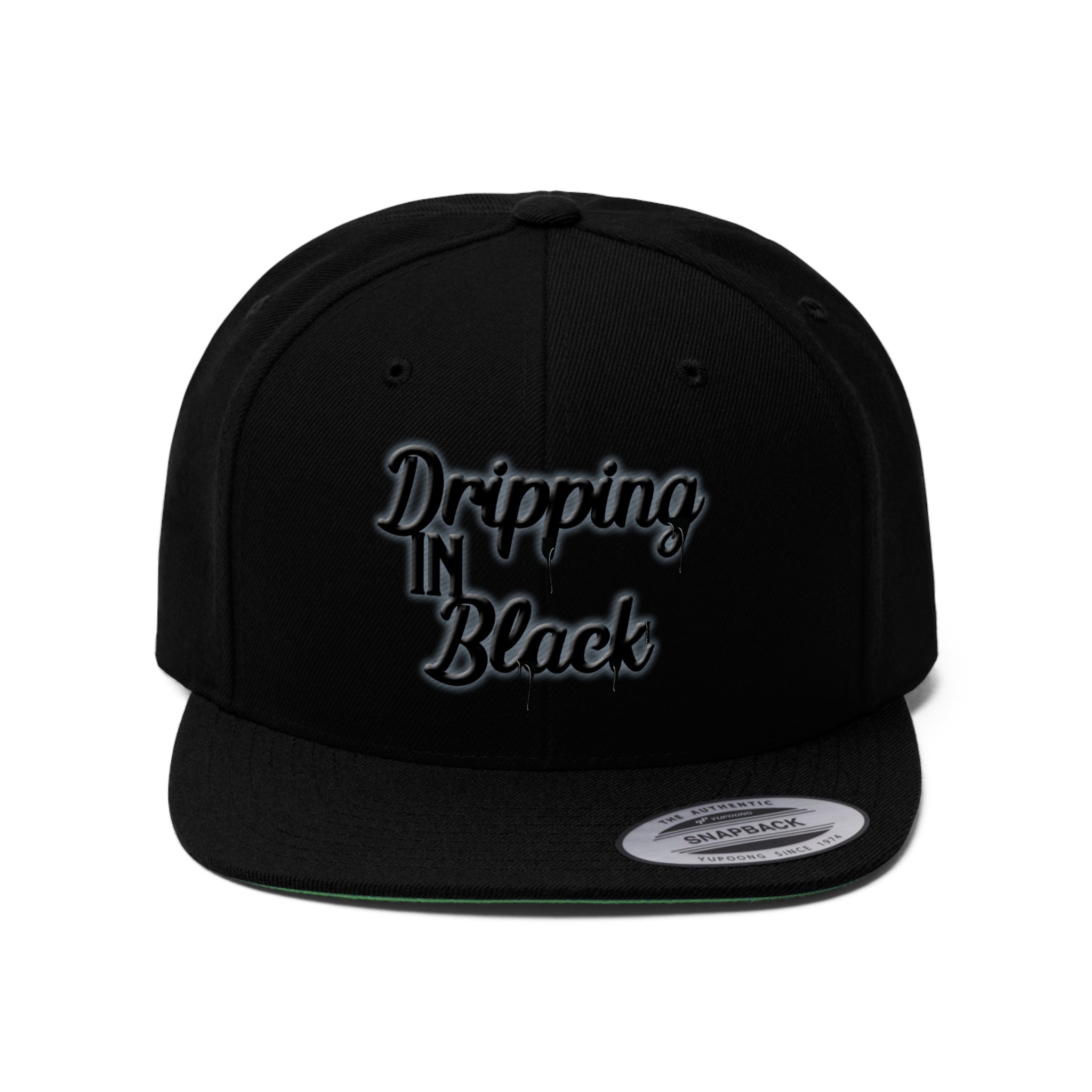 Dripping in Black Baseball Cap