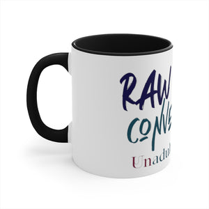 RAW Conversation Accent Mug, 11oz