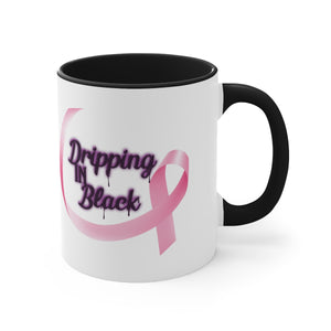 Breast Cancer Awareness Accent Mug, 11oz