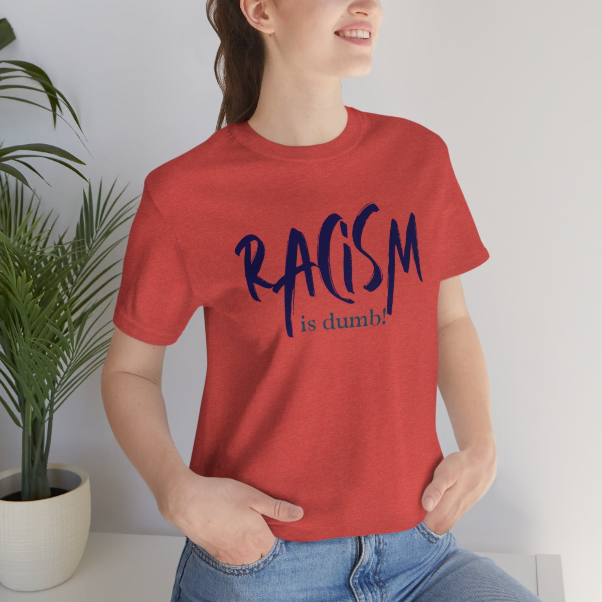 DiBk Creators' Drip Collection - Racism is Dumb T-Shirt