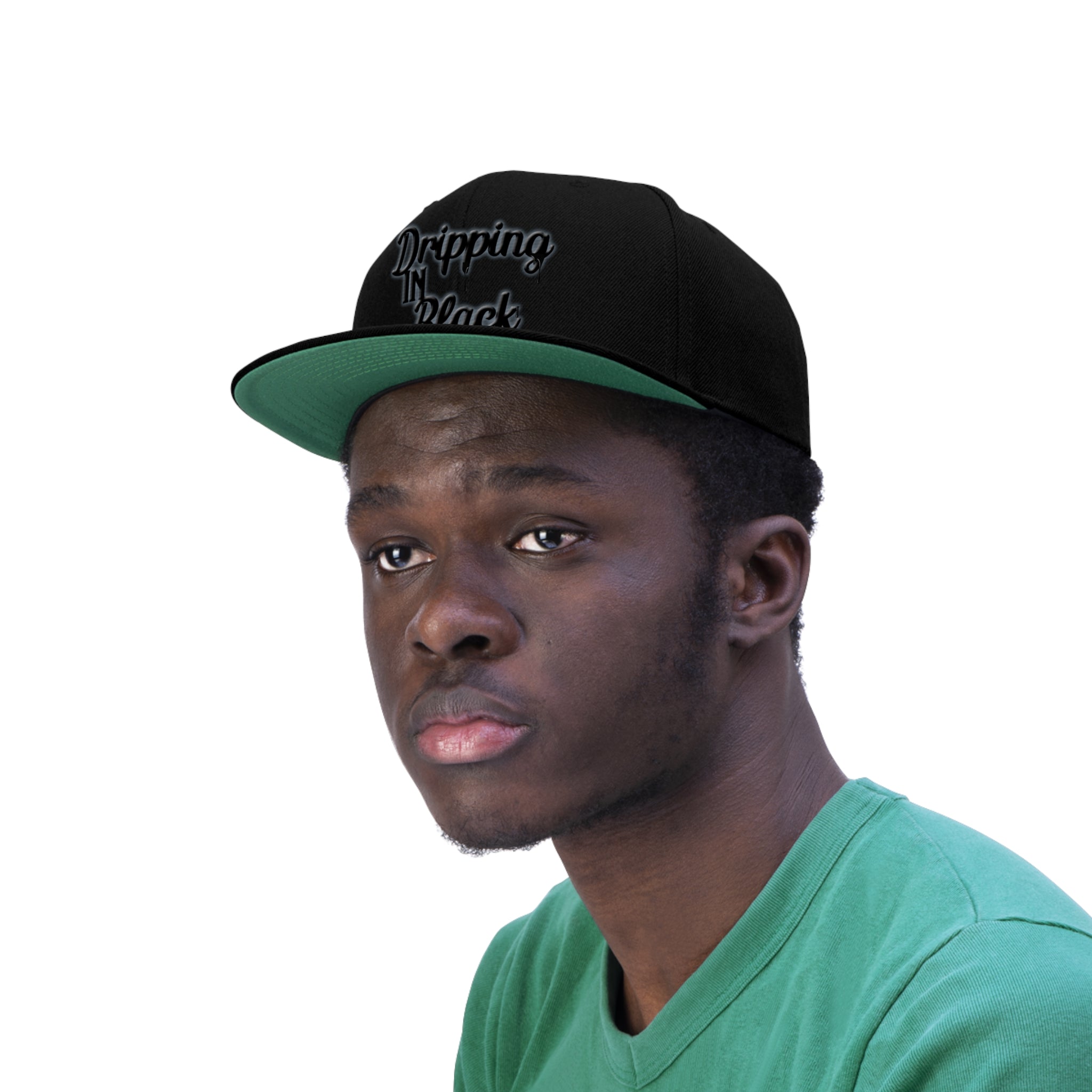 Dripping in Black Baseball Cap